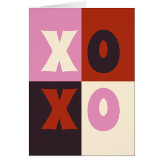XOXO Red Pink Eggplant Ivory