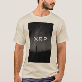 xrp, ondulación, camiseta del logotipo del cielo