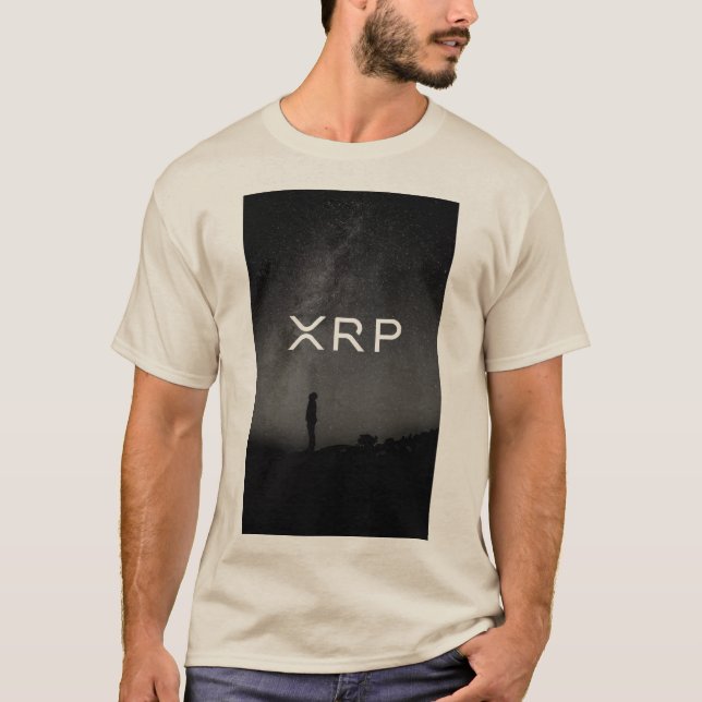 xrp, ondulación, camiseta del logotipo del cielo (Anverso)