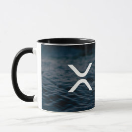 xrp, taza del café sólo de la ondulación