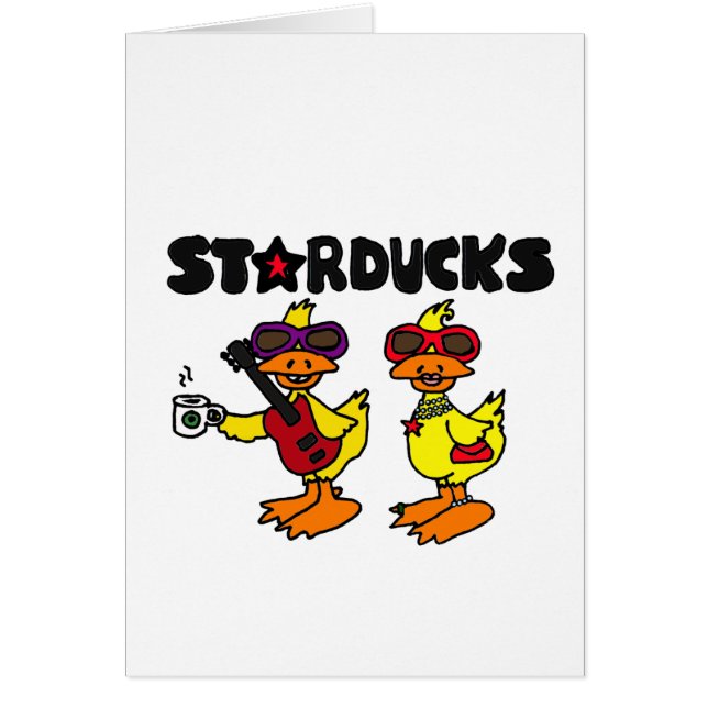 XX dibujo animado del pato de Starducks (Frente)