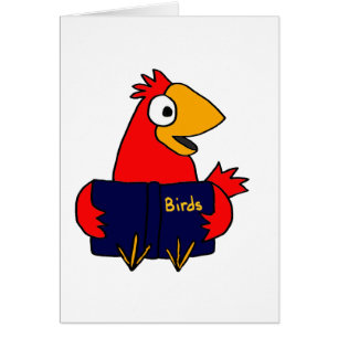 XX libro de lectura del pájaro del cardenal acerc