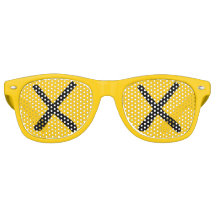 XX Ojos - "ojos cruzados" gafas de sol amarillo