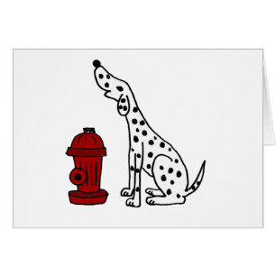 XX perro y boca de incendios dálmatas