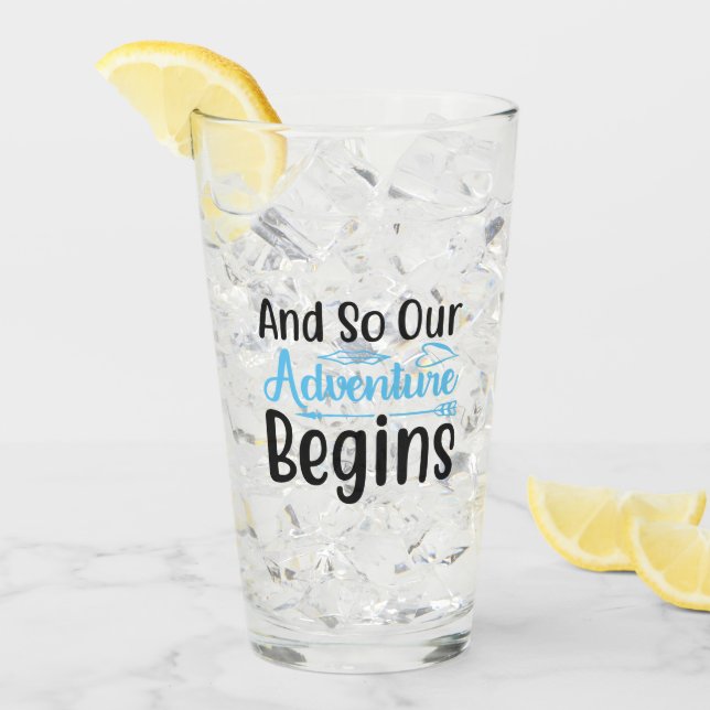 Y Así Comienza Nuestra Aventura | Regalo recién he (Anverso (hielo))