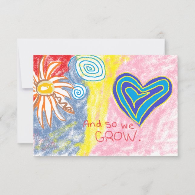 Y Así Crecemos La Tarjeta De Respuesta (Anverso)