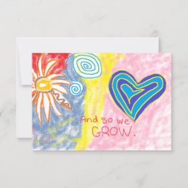 Y Así Crecemos La Tarjeta De Respuesta