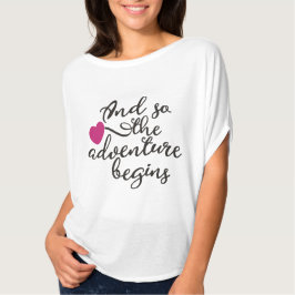 Y así la aventura comienza el diseño de camisetas