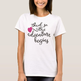 Y así la aventura comienza el diseño de camisetas 