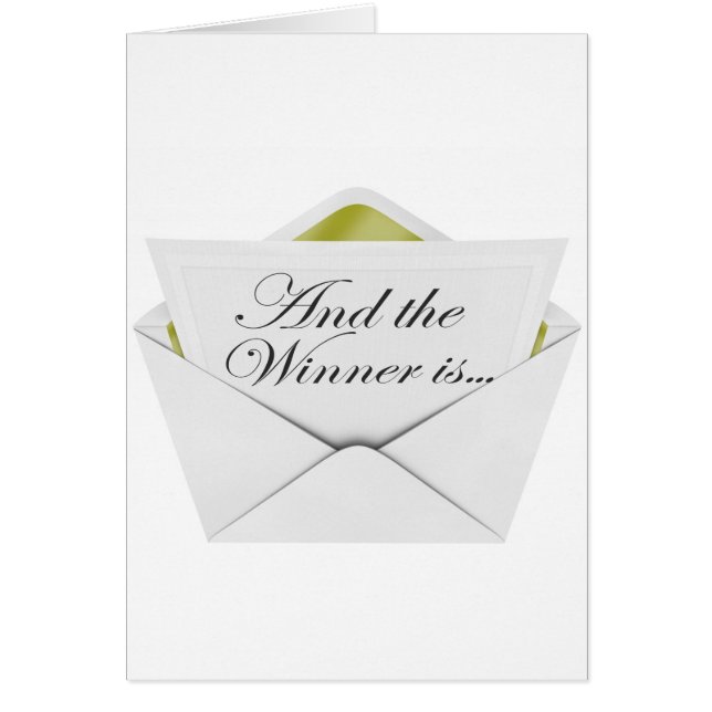 Y el ganador es sobre (Frente)