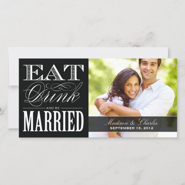 Y ESTAR CASADO | GUARDAR EL ANUNCIO DE FECHA (Anverso)