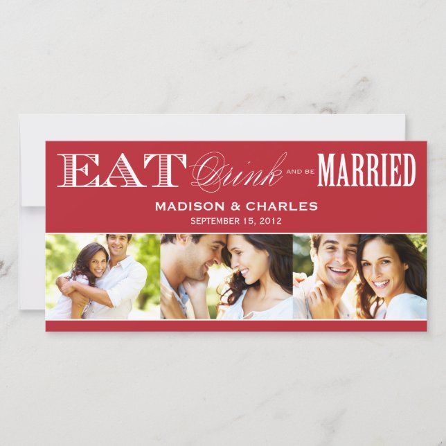 Y ESTAR CASADO | GUARDAR EL ANUNCIO DE FECHA (Anverso)