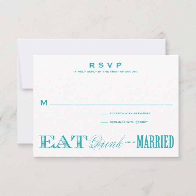 Y ESTAR CASADO | RSVP 3.5 x 5 (Anverso)