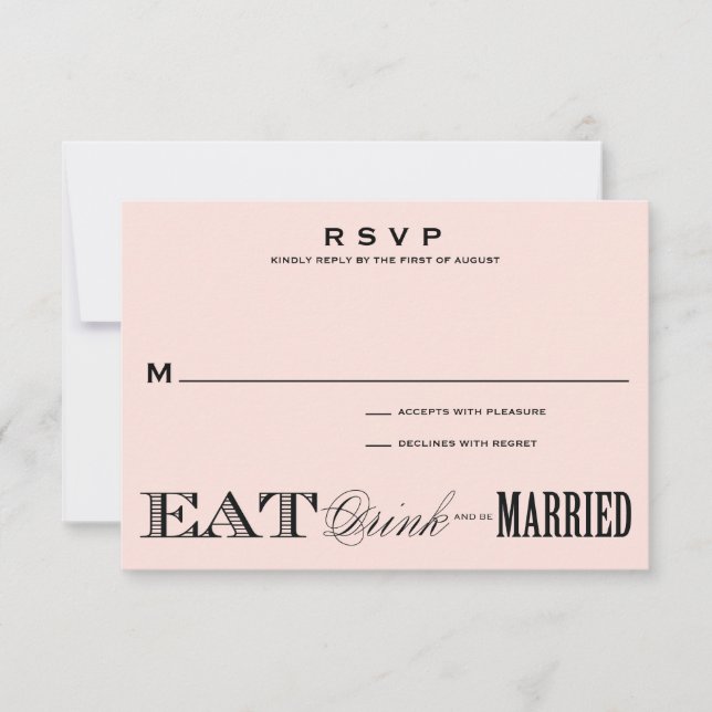 Y ESTAR CASADO | RSVP 3.5 x 5 (Anverso)