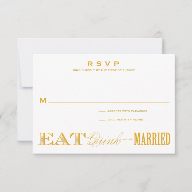 Y ESTAR CASADO | RSVP 3.5 x 5 (Anverso)
