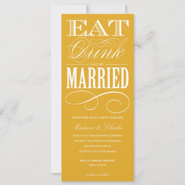 Y ESTAR CASADOS| ESTILO DE INVITACIÓN DE BODA 2 (Anverso)