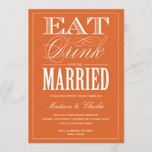 Y ESTAR CASADOS INVITACIÓN DE BODA