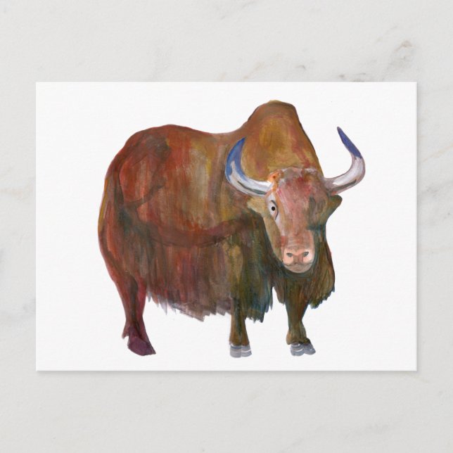 Y. Postal Yak / carta (Anverso)