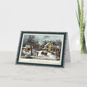 y tarjetas de Navidades de Personalizados de época