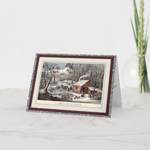 y tarjetas de Navidades de Personalizados de época