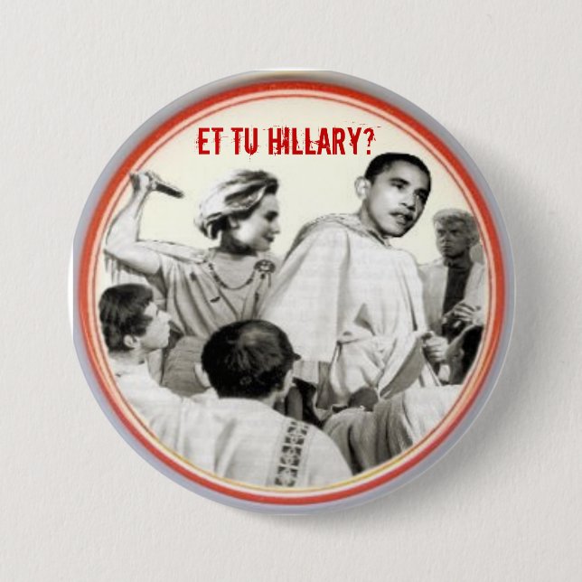 ¿Y Tu Hillary? Botón (Anverso)