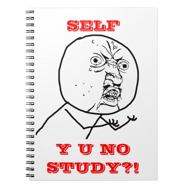 Y U NINGÚN estudio - cuaderno (Frente)