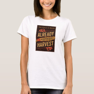 Ya a la cosecha. La camisa de las mujeres de LDS
