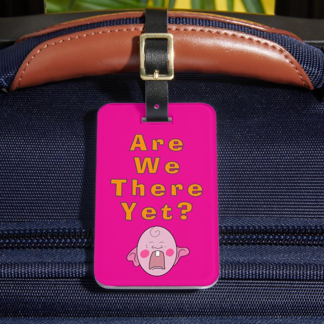 ¿Ya Estamos Ahí? Etiqueta de equipaje de los acces (Anverso In situ 2)