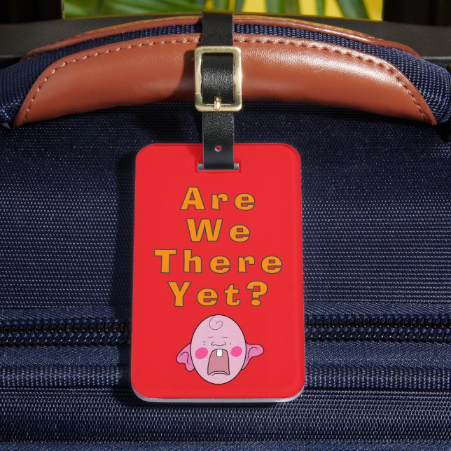 ¿Ya Estamos Ahí? Etiqueta de equipaje de los acces (Anverso In situ 2)