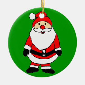 YA- ornamento lindo de Santa