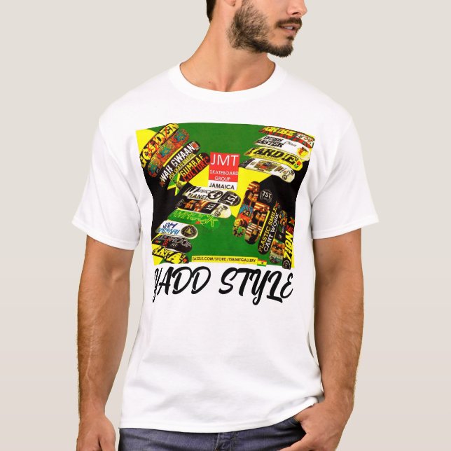 YAAD. ESTILO.  JMT. Camiseta (Anverso)
