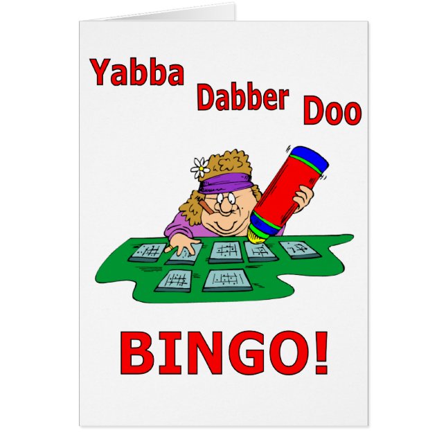 Yabba Dabber Doo - BINGO (Frente)