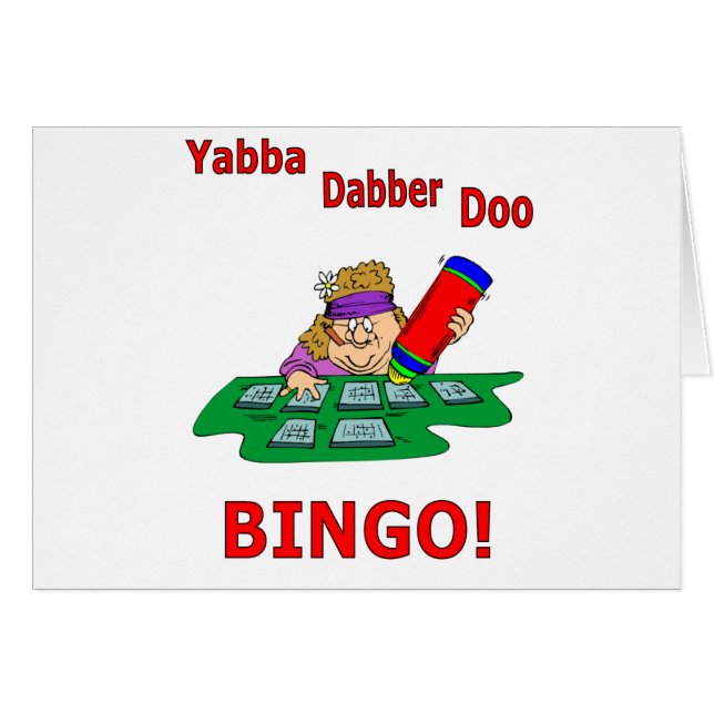 Yabba Dabber Doo - BINGO (Anverso (Horizontal))