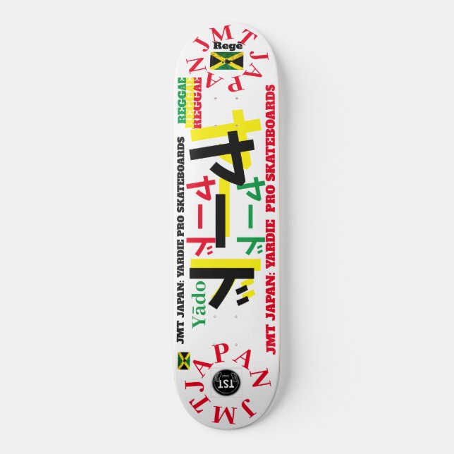 YADO-YARDIE JMT JAPAN 8 Cubierta de skateboard de  (Anverso)