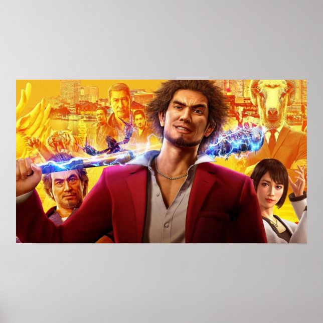 Yakuza Como Un Arte De Juegos Dragón (Frente)