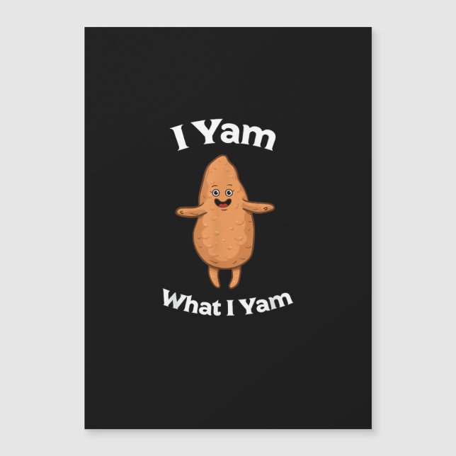 Yam What I Yam - Dancing Sweet Potato Thanksgivi (Anverso)
