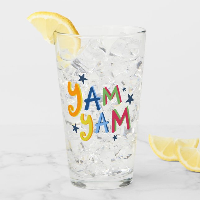 Yam Yam Black Country Glass (Anverso (hielo))