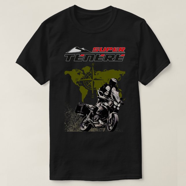 Yamaha Super Ténéré 1200 camiseta clásica (Diseño del anverso)
