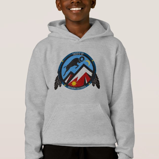 Yaqui SoCal Kids Hoodie (Anverso)