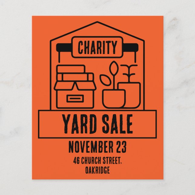 Yard Sale Flyer (Frente)