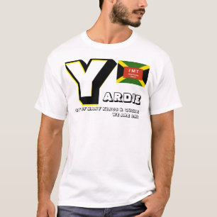 YARDIE.  Camiseta básica para hombre
