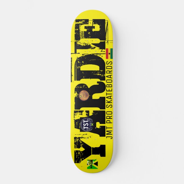YARDIE OFFICIAL JMT Skateboard (Anverso)