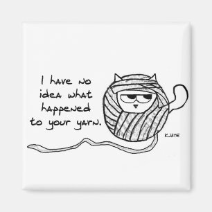 Yarn de acero para gatos - Imán para gatos diverti