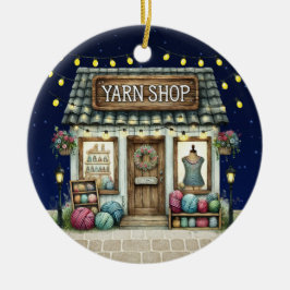 YARN Shop Ornamento cerámico