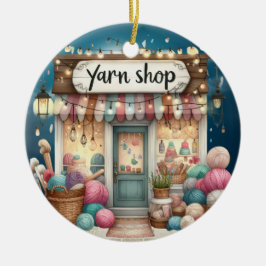YARN Shop Ornamento cerámico