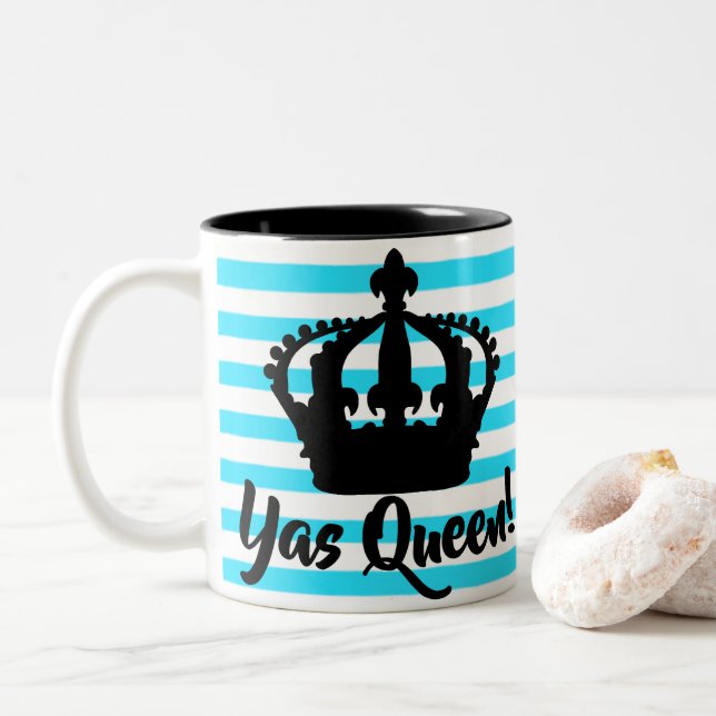 ¡Yas Reina!  Copa Estriada Corona (Con donut)