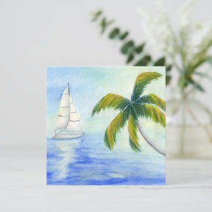 Yate en el mar Palma