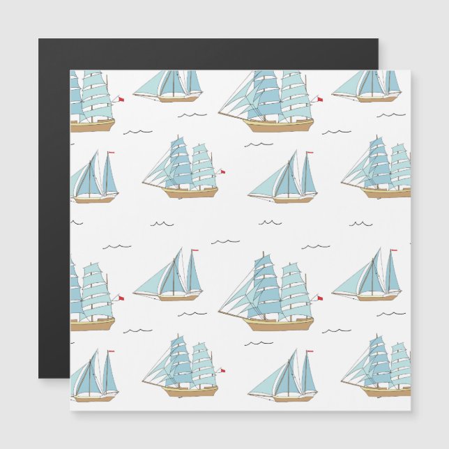 Yates de verano con velero (Anverso/Reverso)