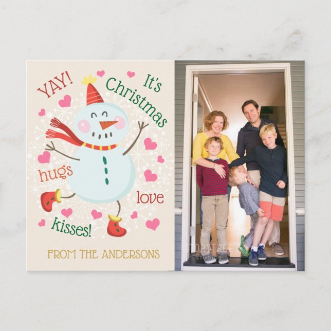 YAY Su Fotaje De Navidad (Anverso)