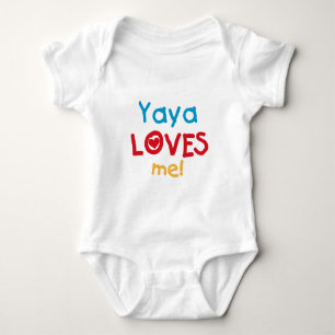 Yaya me ama las camisetas y los regalos